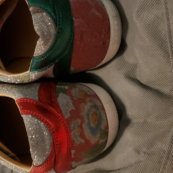 Gucci Unisex/M 10/W11 Tian glitter sneakers to beat all sneakers - Picture 4 of 9